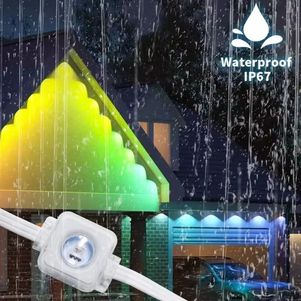 Smart Garden Light Controller - Remote Control Waterproof RGB Lights Smart