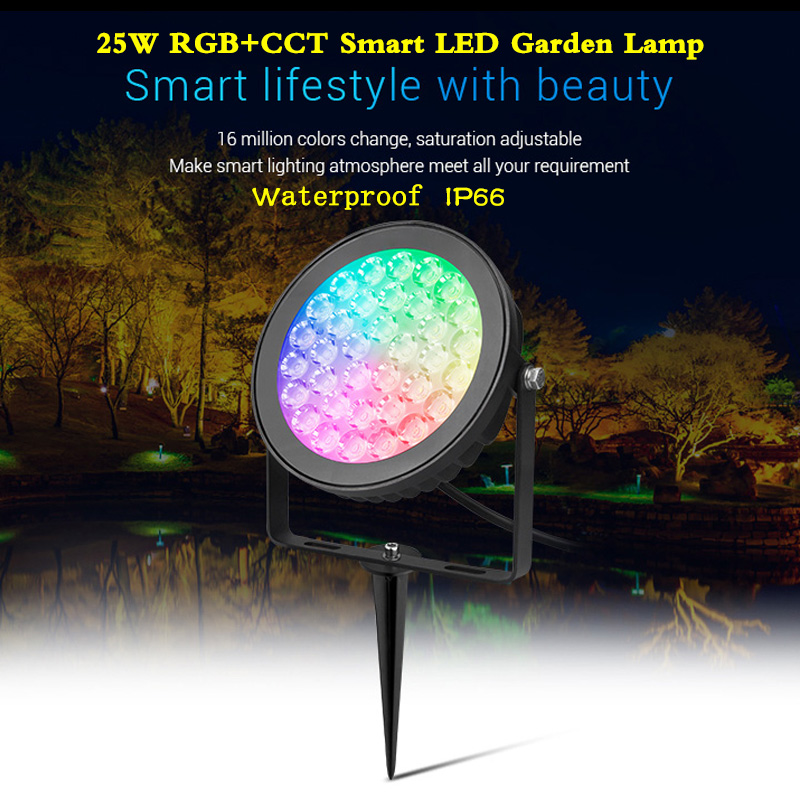 Smart Garden Light Controller - 2100LM 25W RGB CCT Smart Outdoor