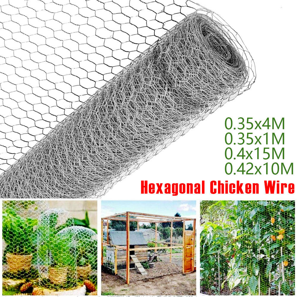 Smart Garden Fence - Hexagonal Chicken Wire Iron Chicken Wire