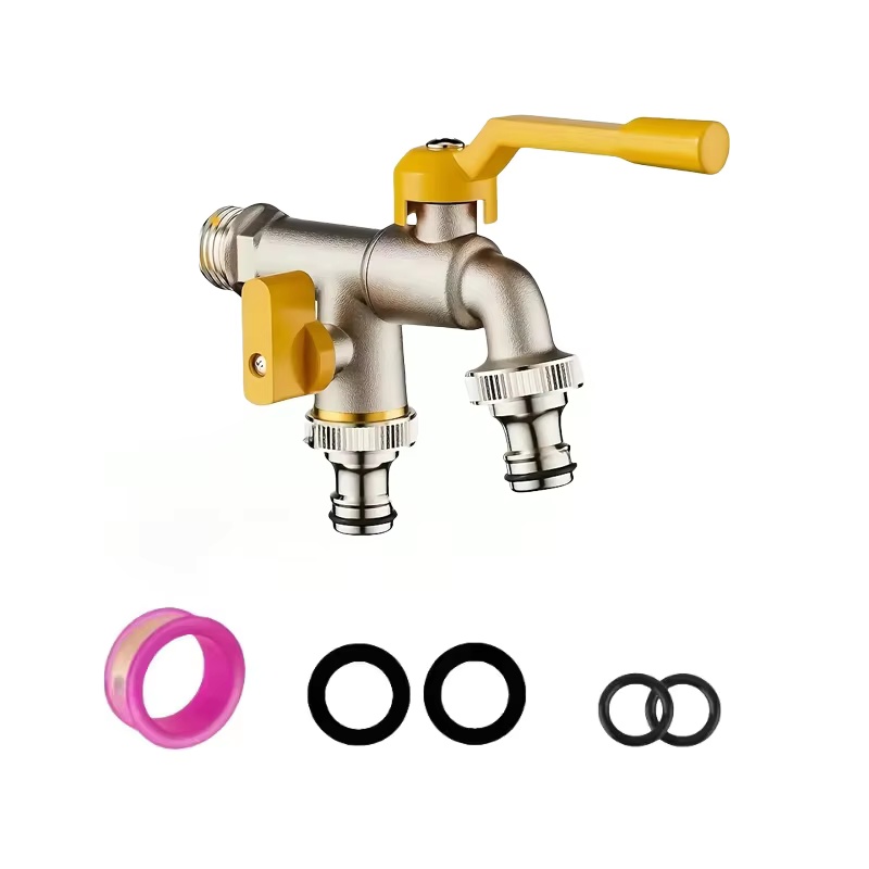Smart Garden Tap - Double outlet garden hose faucet -1/2