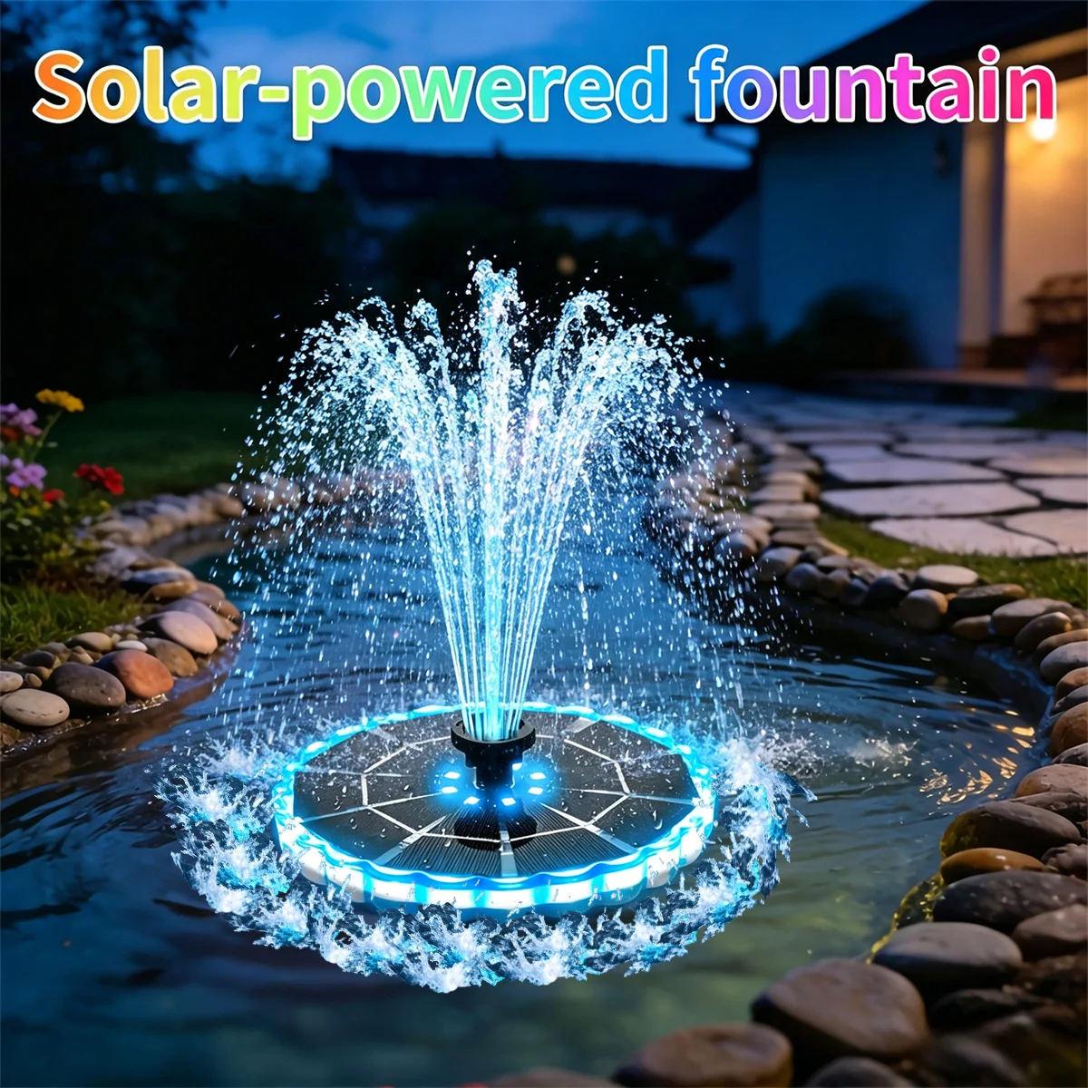 Smart Garden Indoor - 3.5W Outdoor Solar Fountain for Garden
