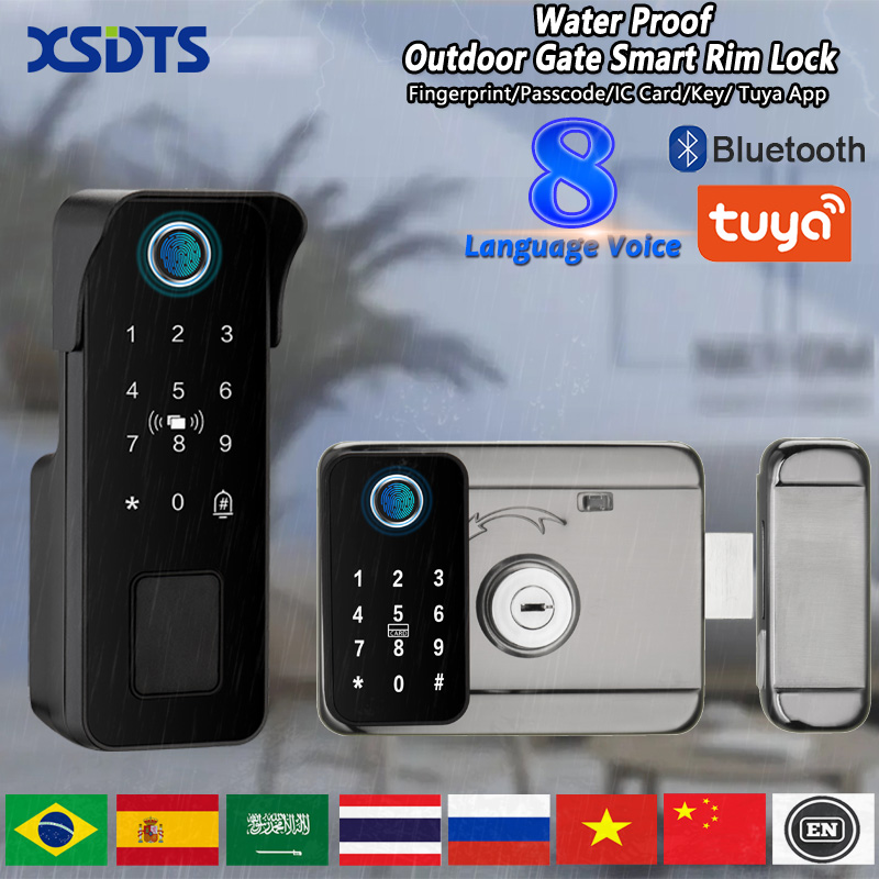 Smart Garden Indoor - Waterproof Smart Door Lock Fingerprint Outdoor