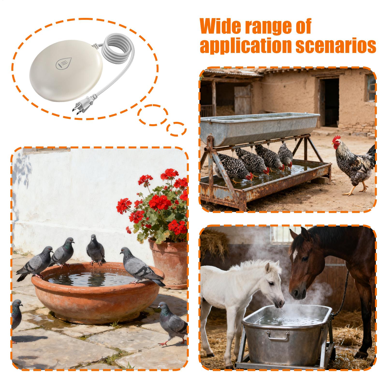 Smart Garden Bird Bath - Bird Bath Heater Bird Waterer Heater