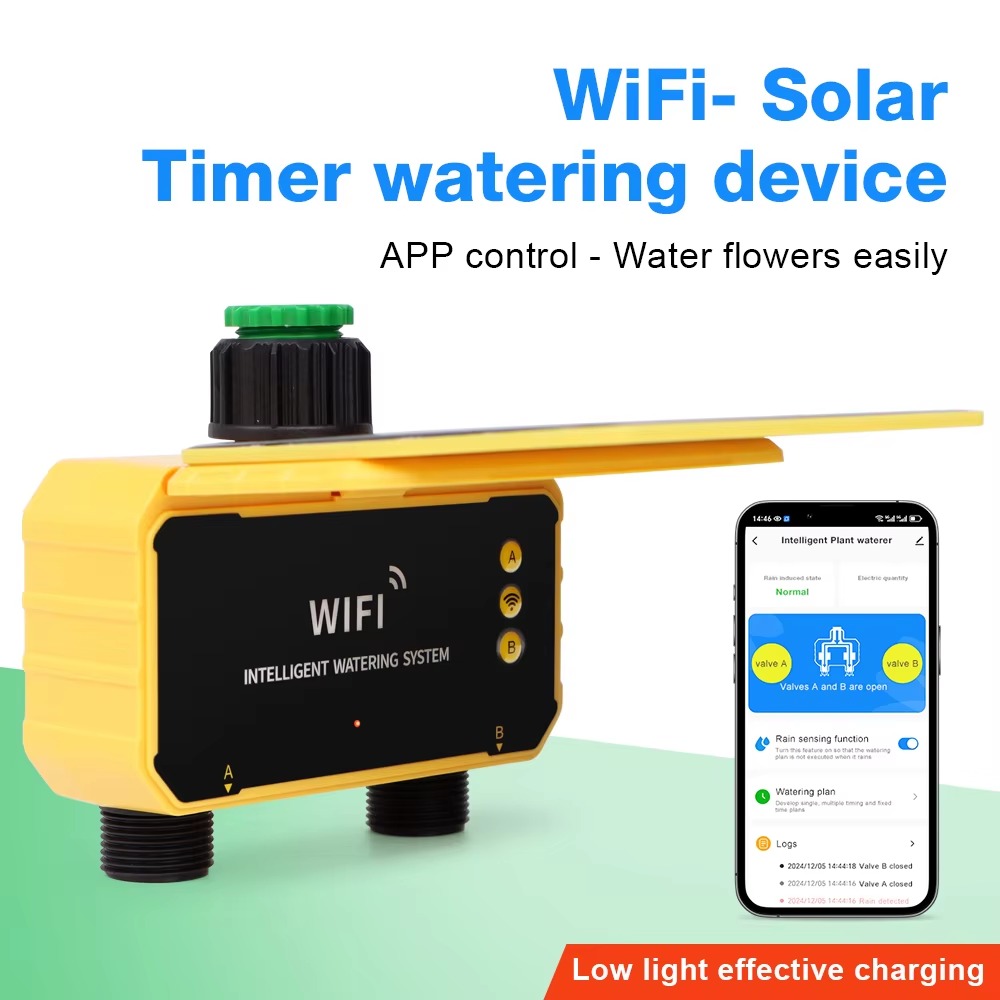 1/2 Outlets WIFI Solar Irrigat - Smart Garden Tap review and price