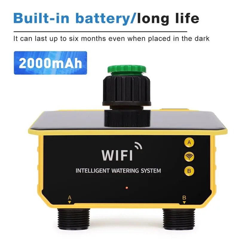 1/2 Outlets WIFI Solar Irrigat - Smart Garden Tap review and price