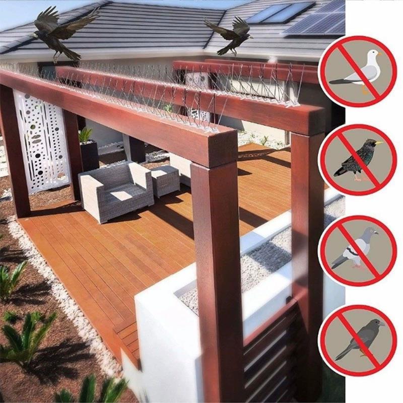 Stainless Steel Pigeon Spikes  - Smart Garden Fence review and price