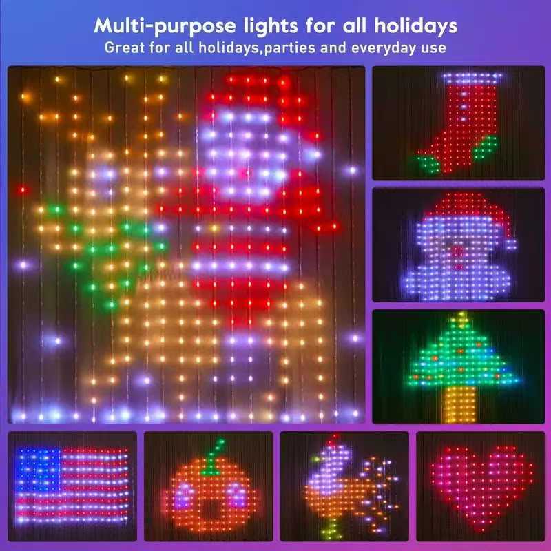 Smart Curtain Lights LED RGB S - Smart Garden Light Controller review and price