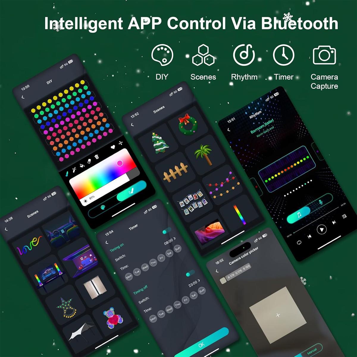 App Control Fairy Lights Smart - Smart Garden Light Controller review and price