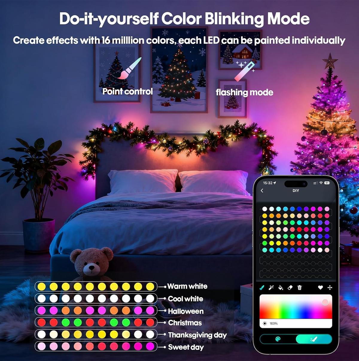 App Control Fairy Lights Smart - Smart Garden Light Controller review and price