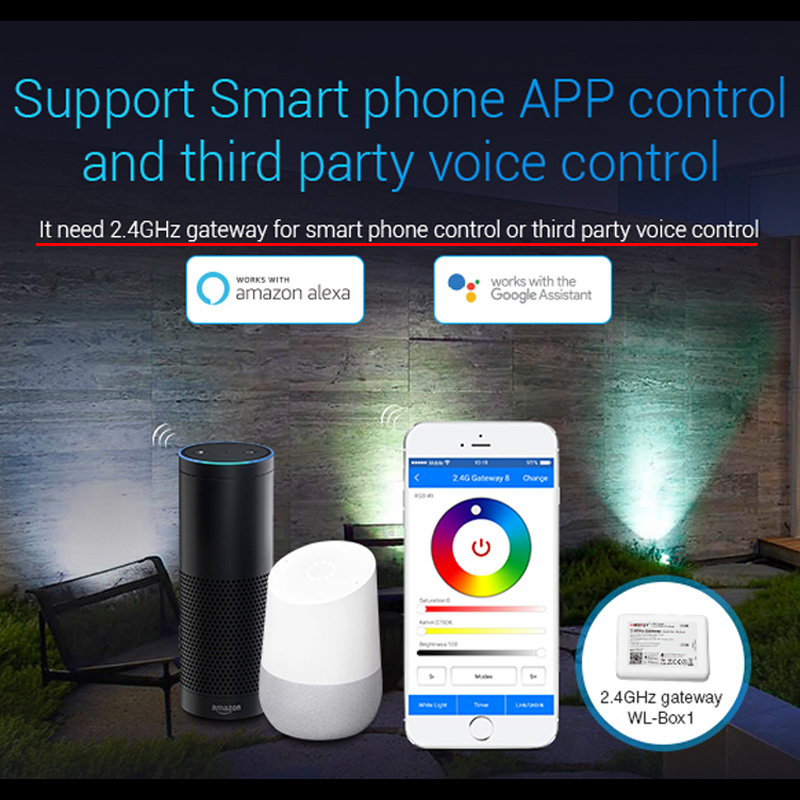 2100LM 25W RGB CCT Smart Outdo - Smart Garden Light Controller review and price