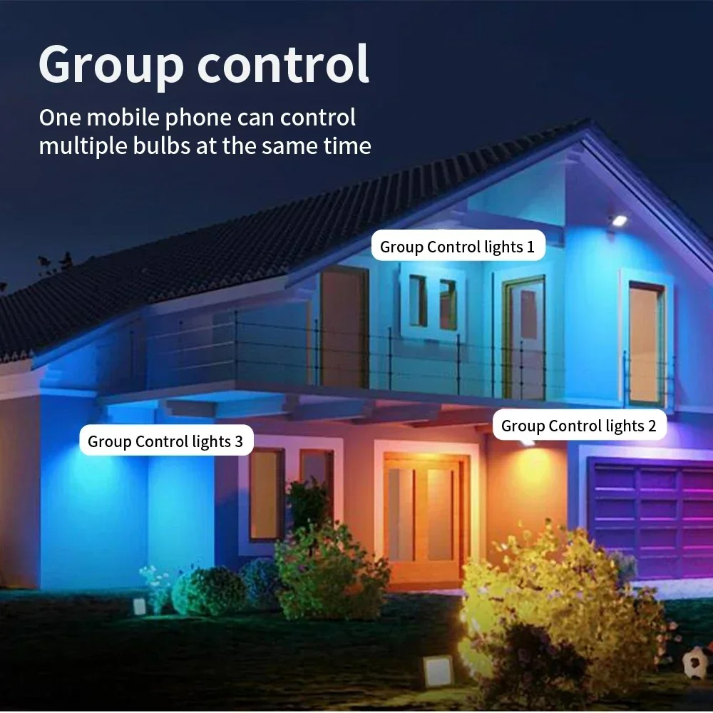 LED Outdoor Wall Light RGBCCT  - Smart Garden Arduino review and price