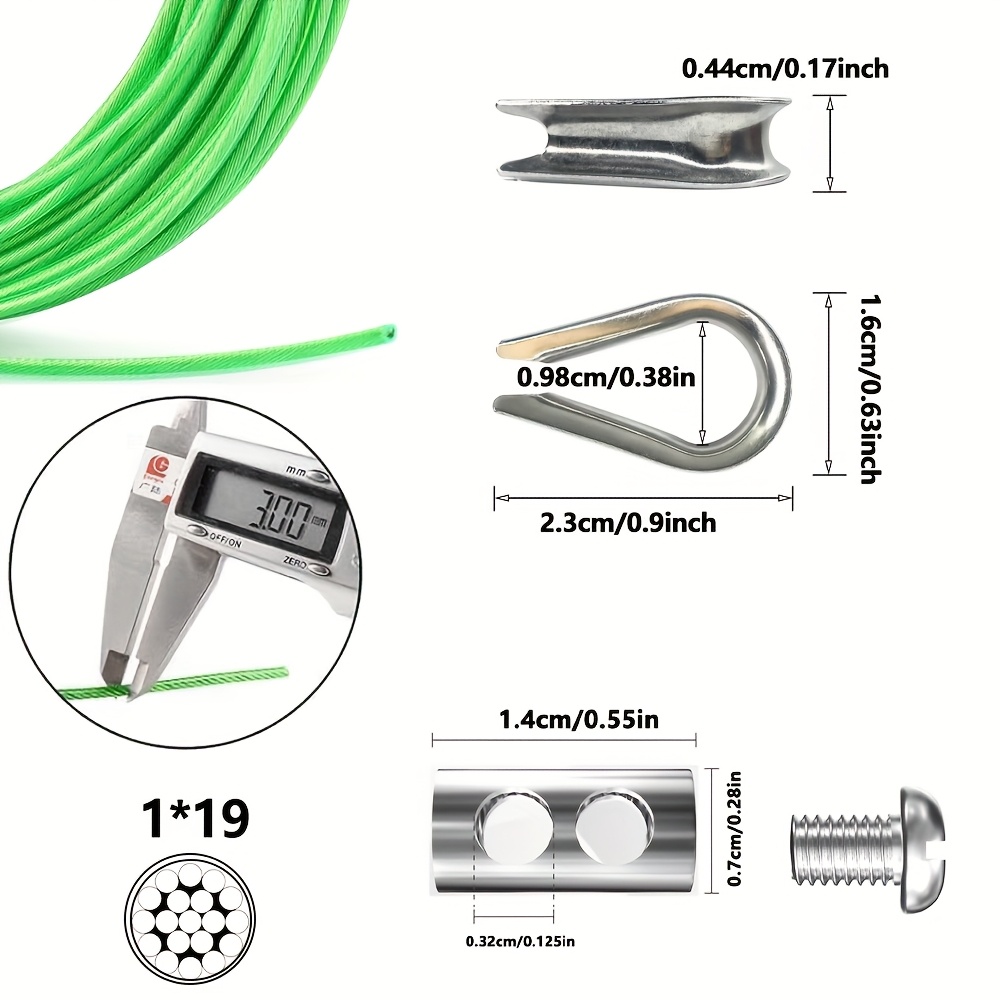 1/8 Inch (3mm Diameter) Green  - Smart Garden Fence review and price