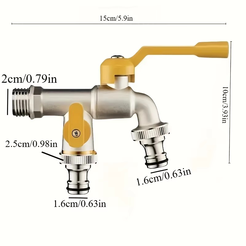 Double outlet garden hose fauc - Smart Garden Tap review and price