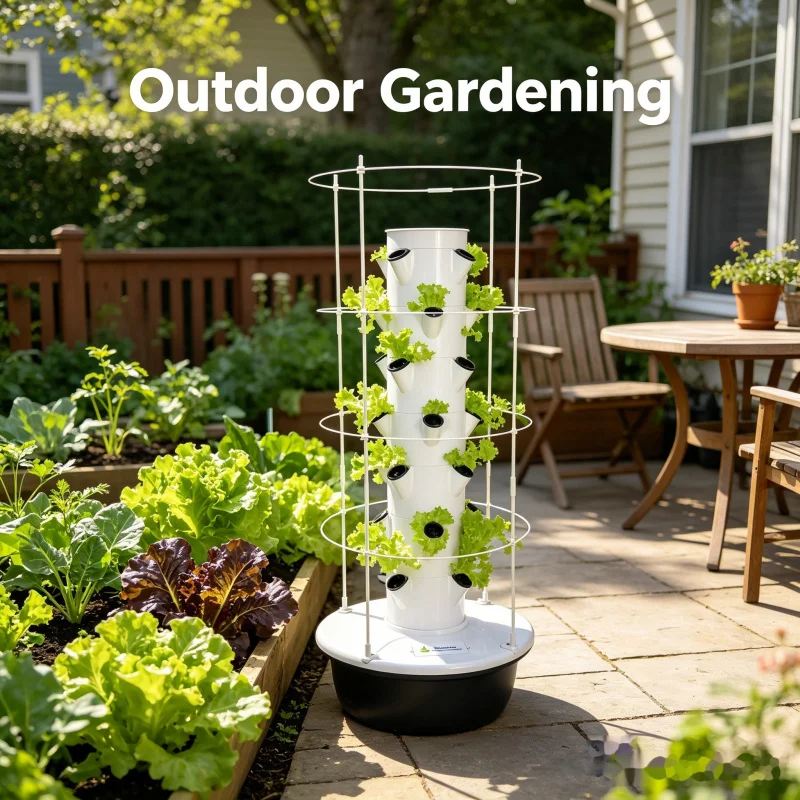 Smart Vertical Hydroponic Towe - Smart Garden Indoor review and price