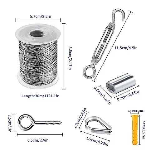 15/30/50m Stainless Steel Cabl - Smart Garden Fence review and price