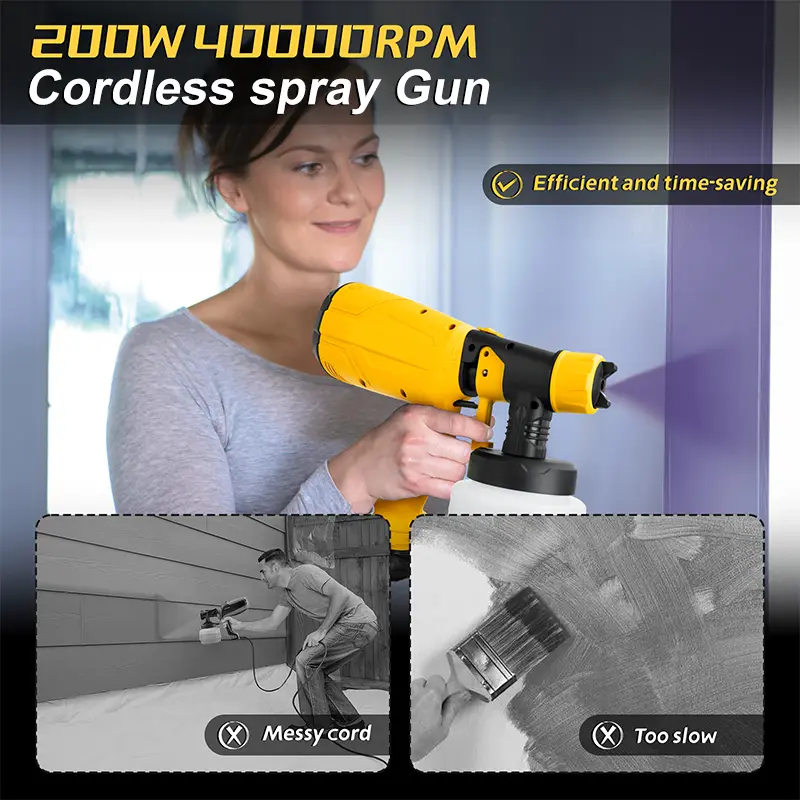 Cordless electric paint spraye - Smart Garden Fence review and price