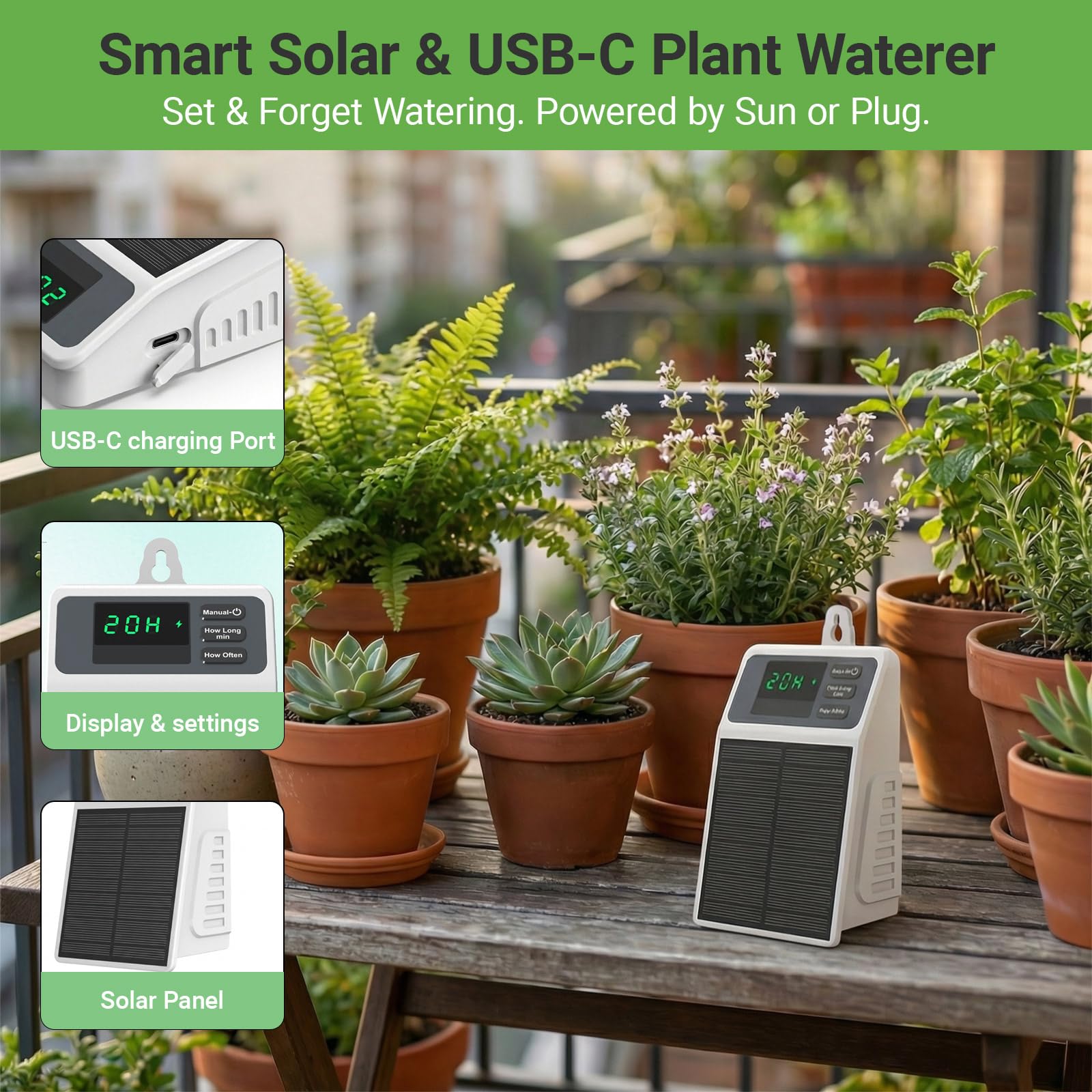 Upgraded Solar Drip Irrigation - Yoocaa Smart Garden review and price