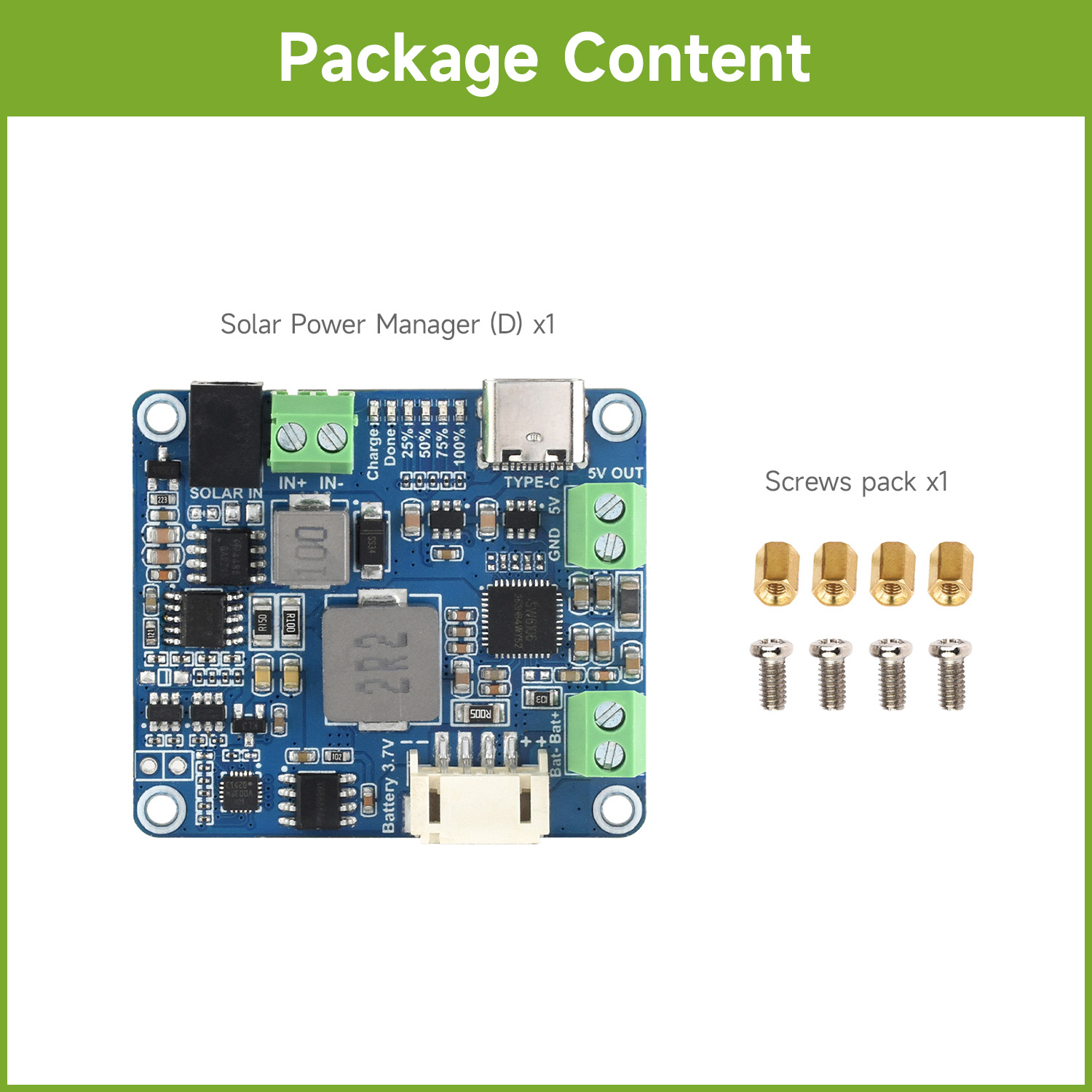 Waveshare Solar Power Manager  - Smart Garden Arduino review and price