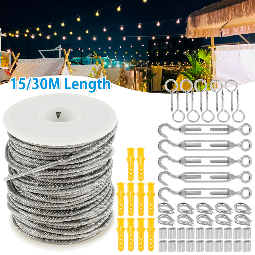 15M/30M Wire Cable Rope Stainl - Smart Garden Fence review and price