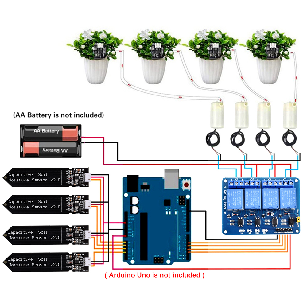 DIY Smart Irrigation System Au - Smart Garden Arduino review and price