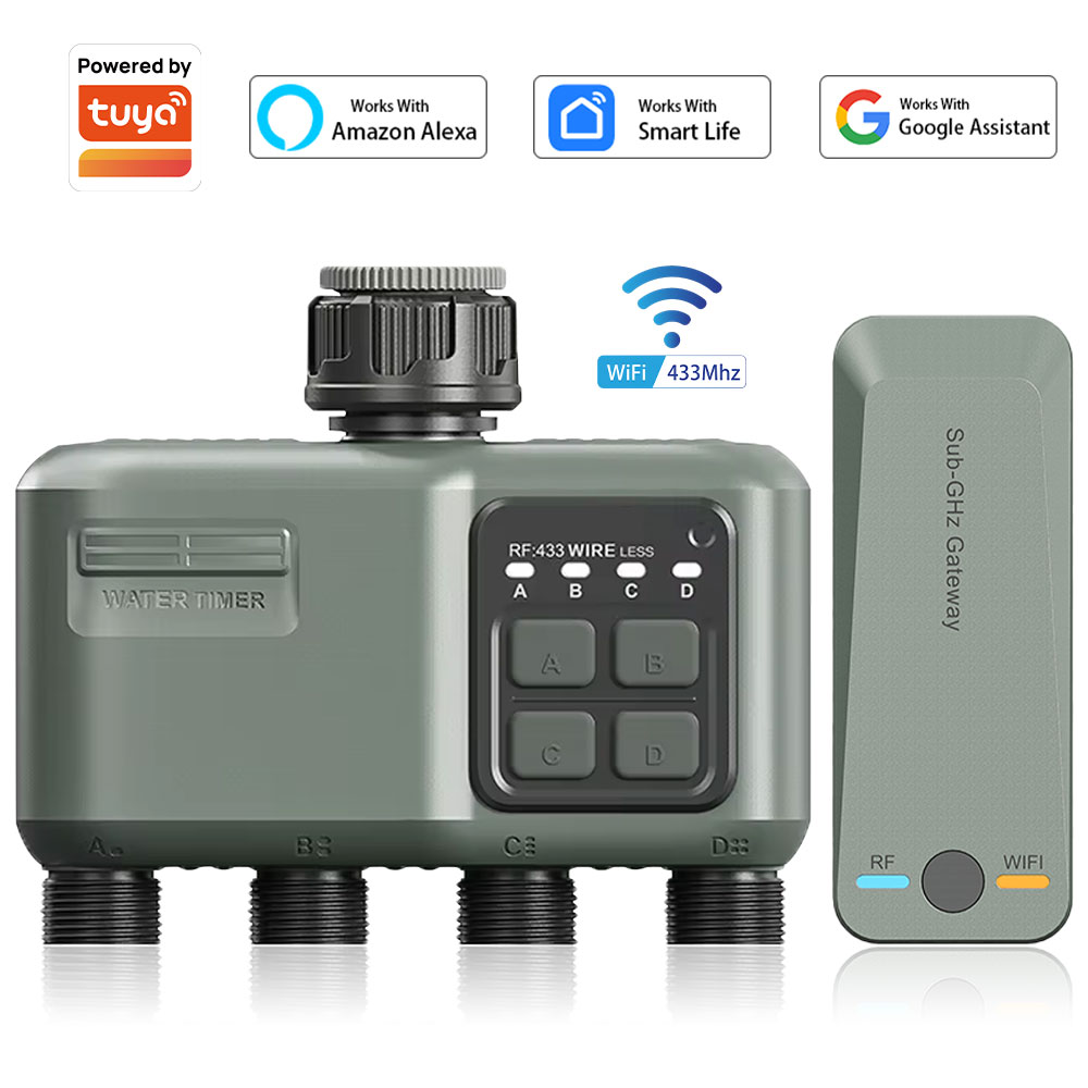 4 Outlet Programmable Water Ti - Yoocaa Smart Garden review and price