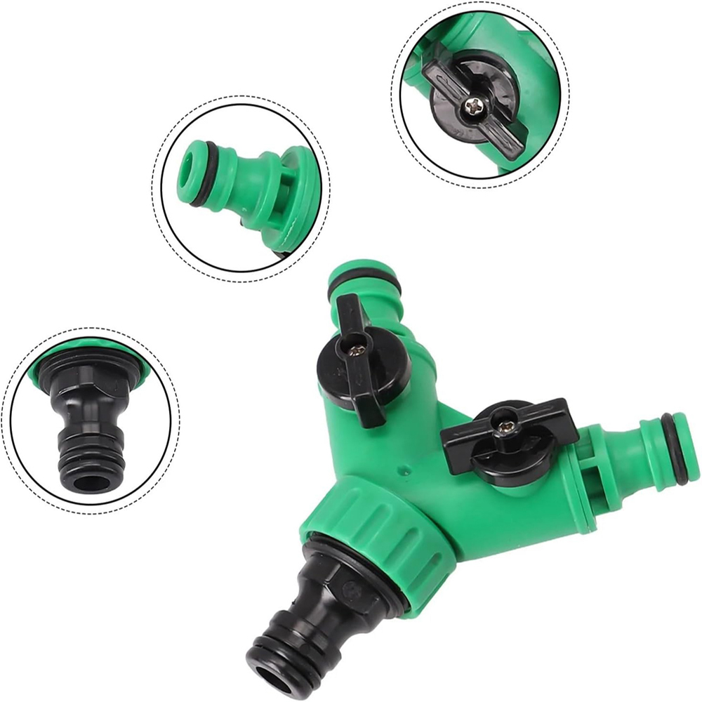2-Way Garden Hose Splitter Y C - Smart Garden Tap review and price