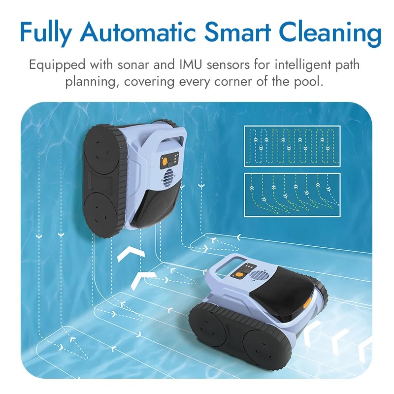 Airo Cordless Robotic Pool Cle - Smart Garden Robot review and price