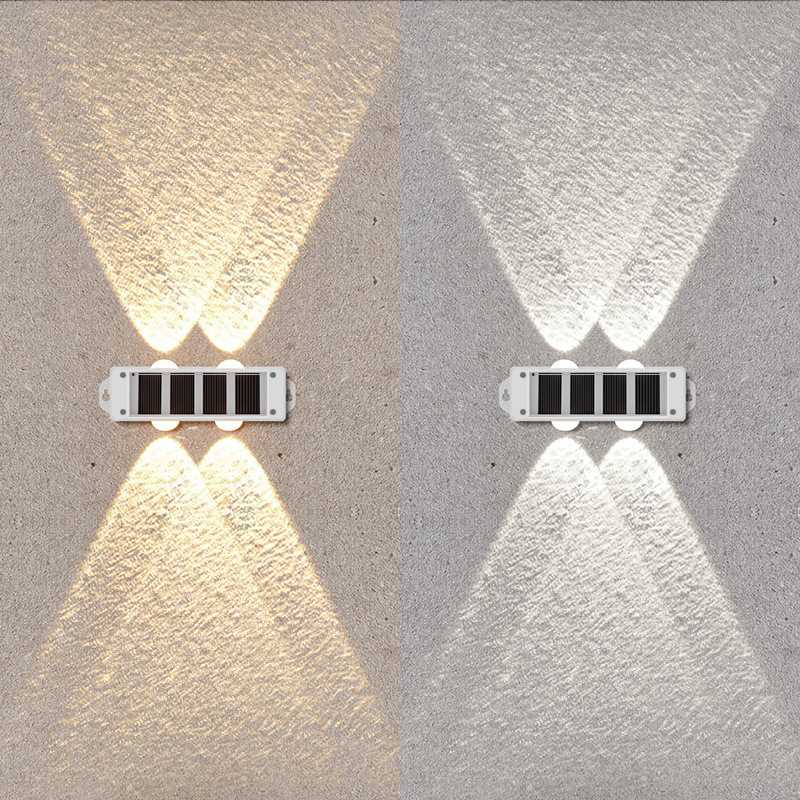 Pop 4Pcs Solar Wall Lights Wit - Smart Garden Fence review and price