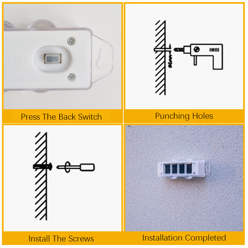Pop 4Pcs Solar Wall Lights Wit - Smart Garden Fence review and price