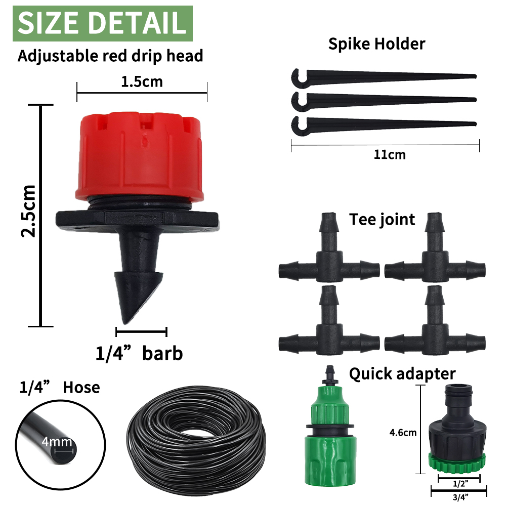 Micro Drip Irrigation System P - Yoocaa Smart Garden review and price